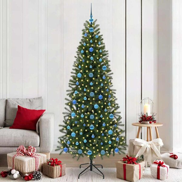 Umělý vánoční stromeček Zelená 210 cm PE a PVC 3397374