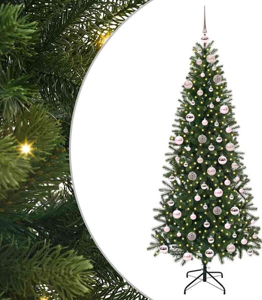 Umělý vánoční stromeček Zelená 180 cm PE a PVC 3397356