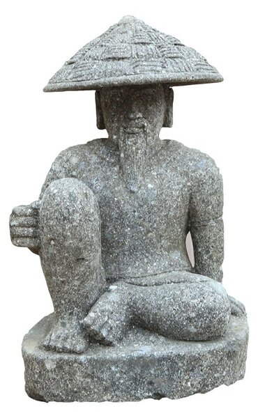 Socha Chin, Rybář