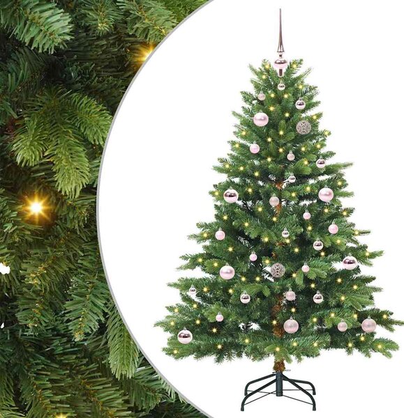 Umělý vánoční stromeček s stojanem Zelená 150 cm PE a PVC 3397538