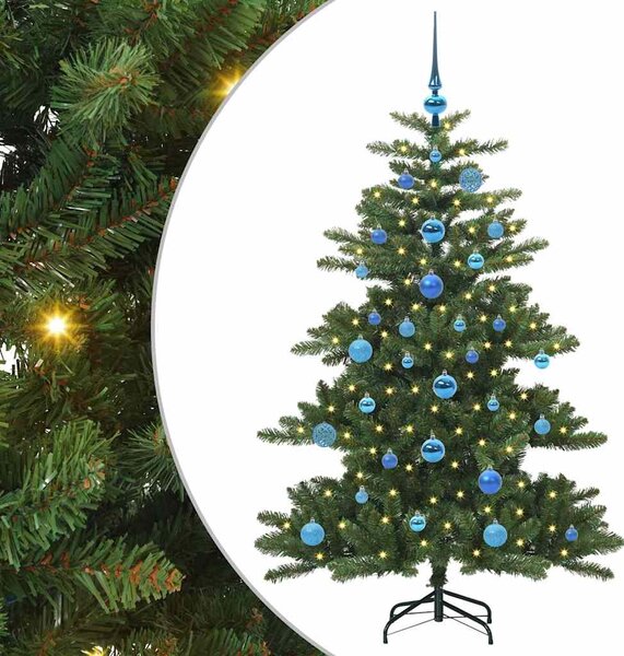 Umělý Skládací Vánoční Strom Zelená 150 cm PVC a ocel 3397660