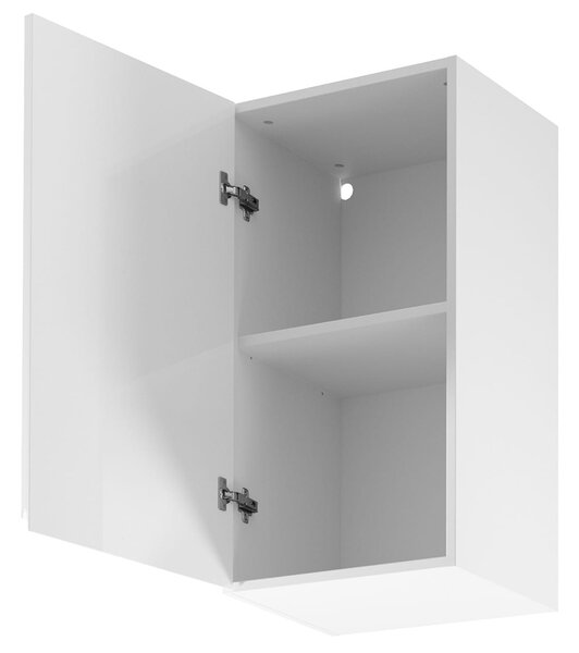 Kuchyňská linka ASPEN b | 450x270 cm | zásuvky METALBOX | SOKL v CENĚ | bílá lesk
