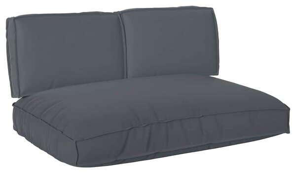 Sada polštářů 3 pcs Antracit Oxford látka