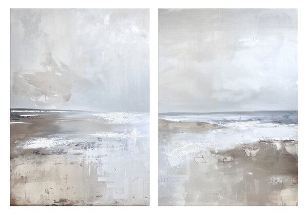 Obrazy s ručně malovanými prvky v sadě 2 ks 50x70 cm Breeze – Styler