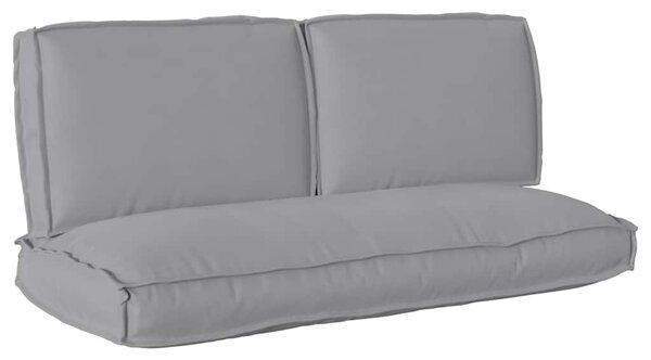 Sada polštářů 3 pcs Šedá Oxford látka