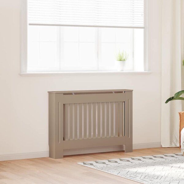 Kryt radiátoru 2 pcs Hnědá 112 x 19 x 81,5 cm Kompozitní dřevo
