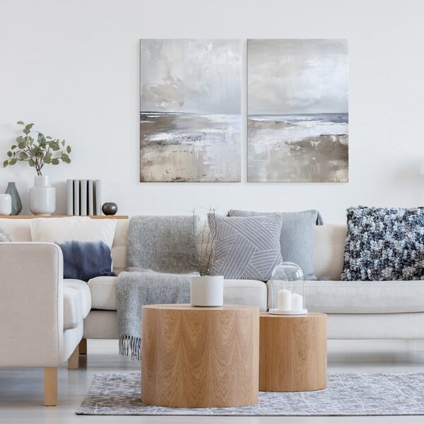 Obrazy s ručně malovanými prvky v sadě 2 ks 50x70 cm Breeze – Styler