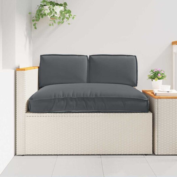 Sada polštářů 3 pcs Antracit Oxford látka