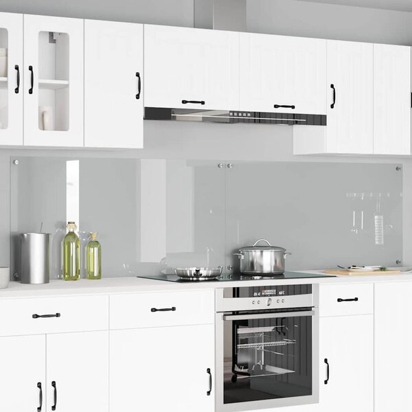 Kuchyňský obklad 2 pcs Transparentní 120 x 60 cm tvrzené sklo
