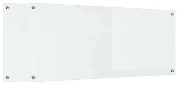 Kuchyňský obklad 2 pcs Transparentní 120 x 50 cm tvrzené sklo