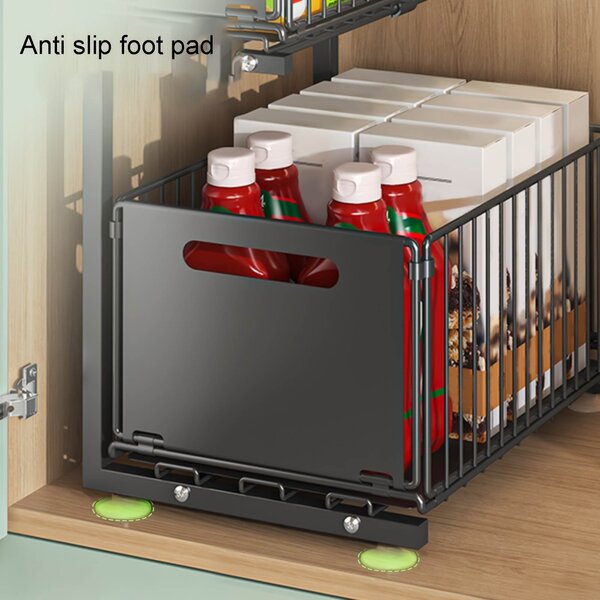 Sinkslide™ Dvouúrovňový Posuvný úložný Prostor, Bílá