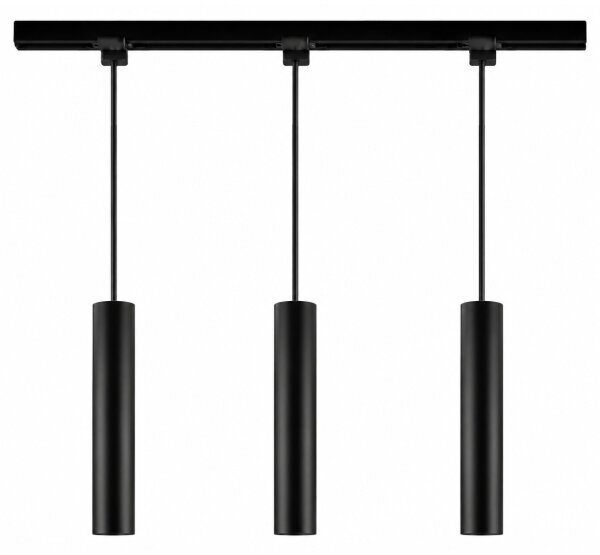 Philips-LED Stm. lustr na lanku v lišt sys EASYLINK 3xGU10/7W/230V 1m černá