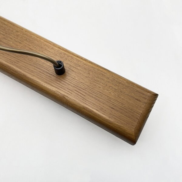 Lustr na lanku AIDA 3xE27/15W/230V pr. 25 cm dub/rafie