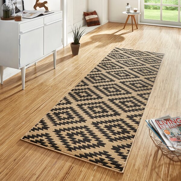 Koberec / Běhoun Hanse Home Basic Nordic hnědý