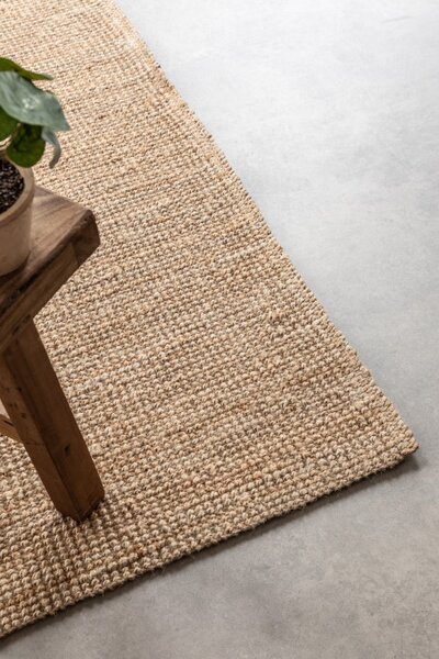 Koberec Hanse Home Bouclé Jaipur naturální / zlatý