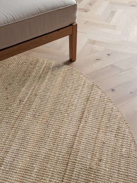 Koberec Hanse Home Bouclé Jaipur naturální / šedý / hnědý kruh