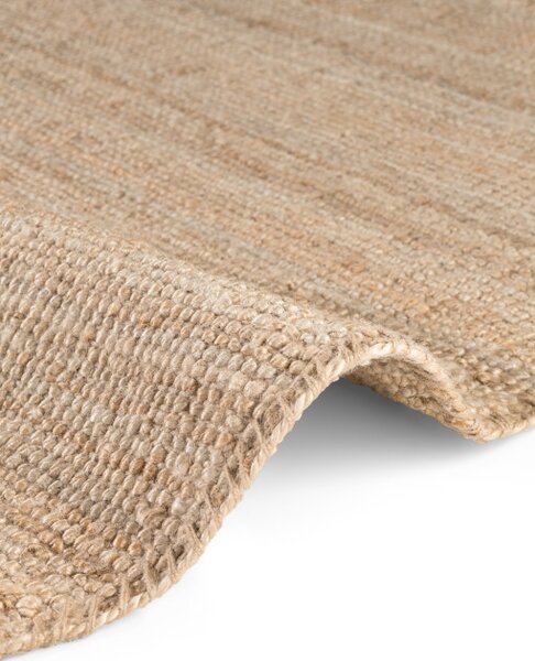 Koberec Hanse Home Bouclé Jaipur naturální / zlatý kruh