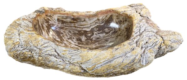 Obří fosilní umyvadlo 100x50 cm Bali