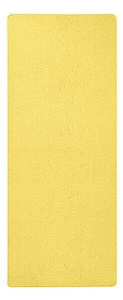 Žlutý běhoun Hanse Home Fancy, 80 x 300 cm