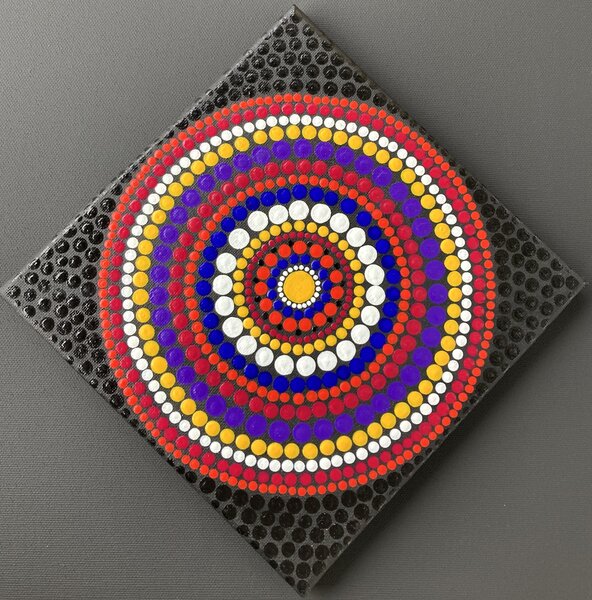 Mandala Lízátko 20x20