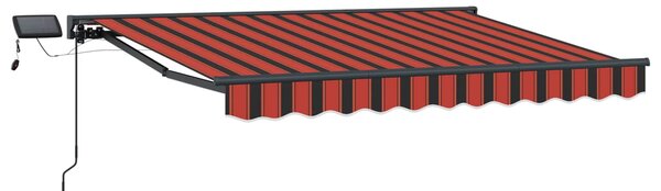 Manuální rám markýzy s LED 2,5 x 2 m