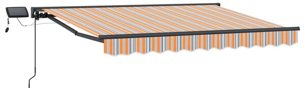 Manuální rám markýzy s LED 3 x 2,5 m