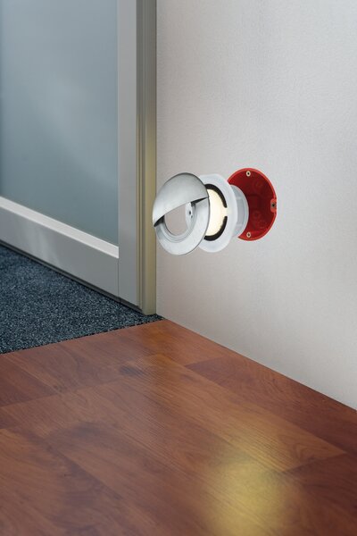 Paulmann 93743 Special Line Cover Cap round, kryt z ušlechtilé oceli pro svítidlo Downlight basic, prům. 8,7cm