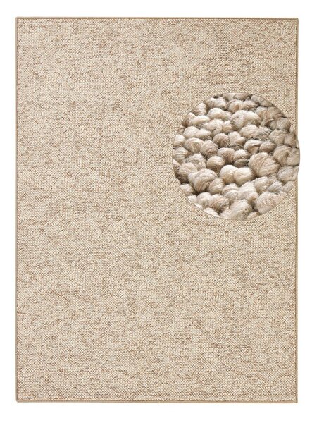 Světle hnědý koberec 60x90 cm Wolly – BT Carpet