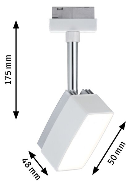 Paulmann 95270 Pedal, spot pro Urail, 5W LED 2700K, bílá, výška 17,5cm