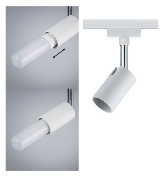 Paulmann 95330 Pure 1, spot pro Urail system, max. 1x10W GU10, bílá