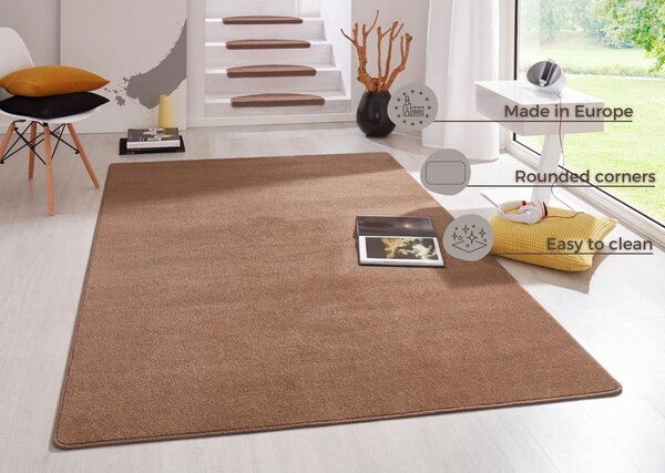 Hnědý koberec 133x195 cm Fancy – Hanse Home