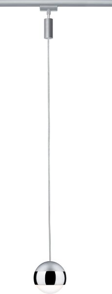 Paulmann 95457 Capsule II Pendulum, závěs pro systém Urail, 6W LED 2700K stmívatelné, matný chrom, prům.8,7cm