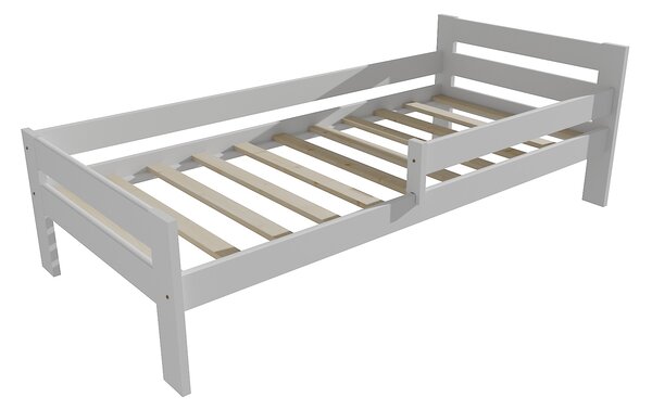 Vomaks Dětská postel se zábranou VMK005C KIDS Rozměr: 80 x 160 cm, Barva: barva bílá