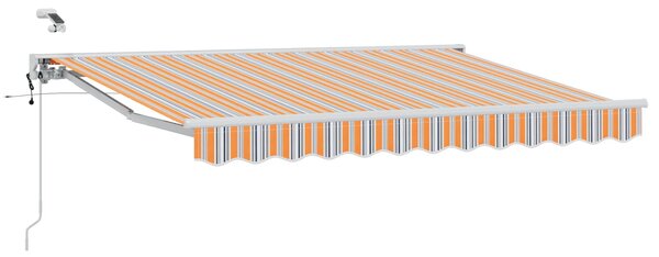 Elektrická Retrakční markýza Modrá, Oranžová, Bílá 3 x 2,5 m