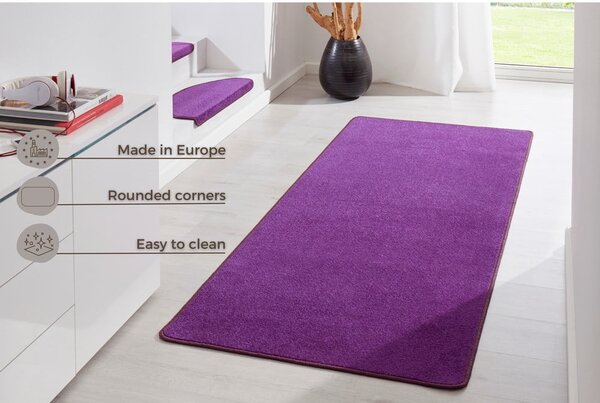 Tmavě fialový běhoun 80x200 cm Fancy – Hanse Home