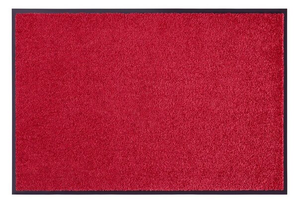 Červená rohožka Hanse Home Wash & Clean, 39 x 58 cm