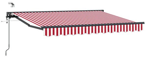 Elektrická Retrakční markýza 3 x 2,5 m Polyester s PU povlakem