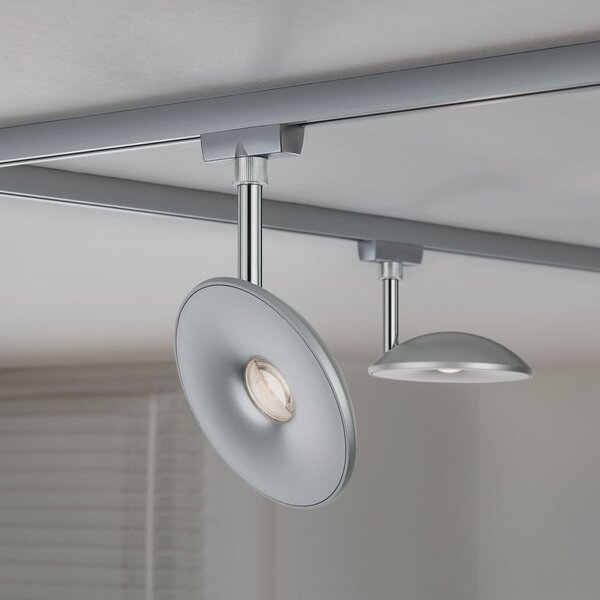 Paulmann 96936 Sphere, spot pro Urail system, 7,4W LED 2700K stmívatelné, matný chrom/chrom