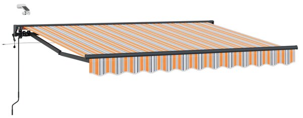 Elektrická Retrakční markýza 3 x 2,5 m Polyester s PU povlakem