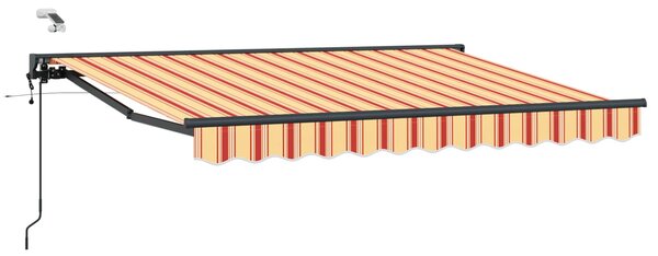 Elektrická Retrakční markýza 2,5 x 2 m Polyester s PU povlakem