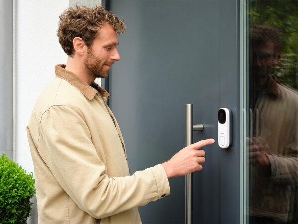 Osram - Chytrý videozvonek se senzorem 2K SMART+ 230V IP66 Wi-Fi