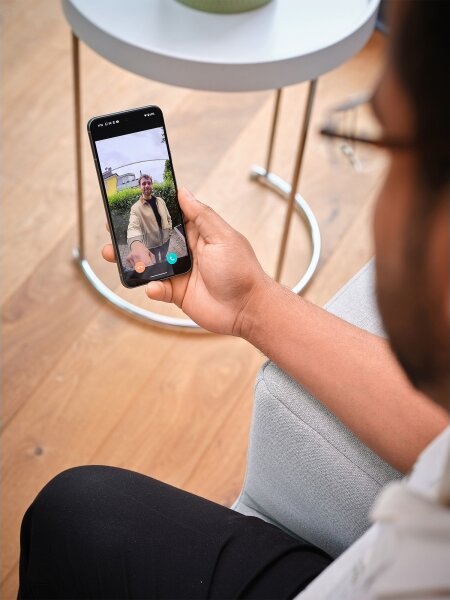 Osram - Chytrý videozvonek se senzorem 2K SMART+ 230V IP66 Wi-Fi
