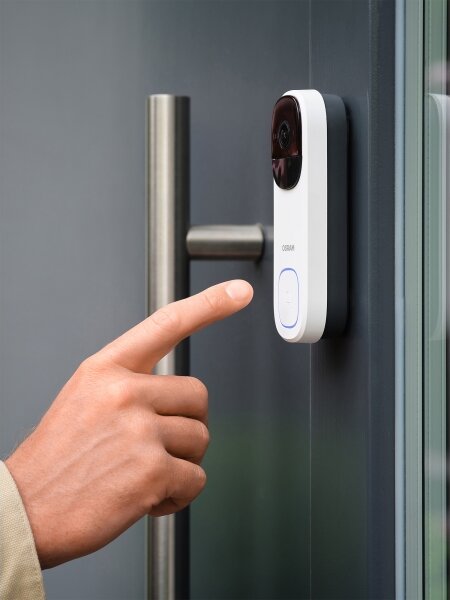 Osram - Chytrý videozvonek se senzorem 2K SMART+ 230V IP66 Wi-Fi