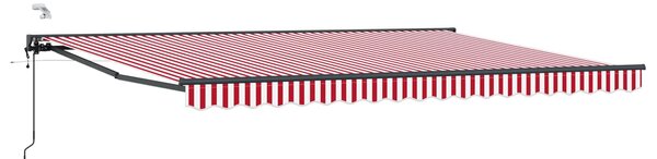 Elektrická Retrakční markýza 4,5 × 3 m Polyester s PU povlakem