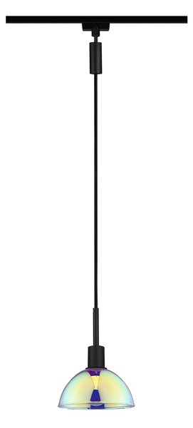 Paulmann 96976 Pendel Sarrasani, závěs pro Urail system, 1x20W E14, černá, dichroické sklo
