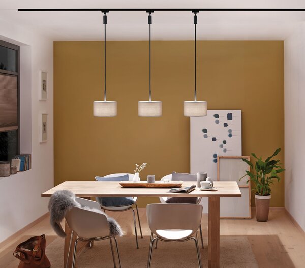 Paulmann 96912 DecoSystems pendant, závěs pro Urail systém, 1x20W E14, matná černá