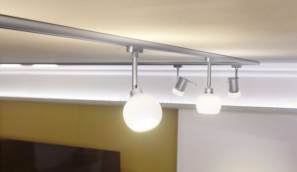 Paulmann 95182 DecoSystems spot, spot pro Urail systém, 1x3,5W LED GZ10, matný chrom