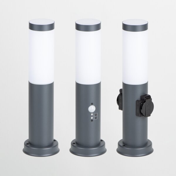 Brilagi - Venkovní lampa NOVA 1xE27/15W/230V 40 cm IP44 antracit