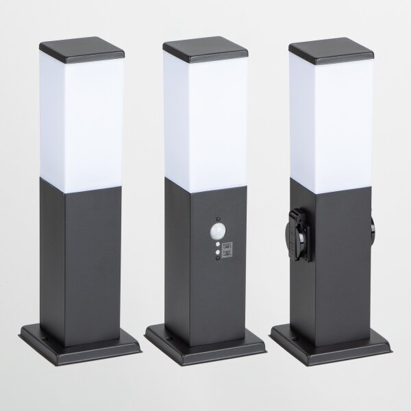 Brilagi - Venkovní lampa NOVA 1xE27/15W/230V 40 cm IP44 černá