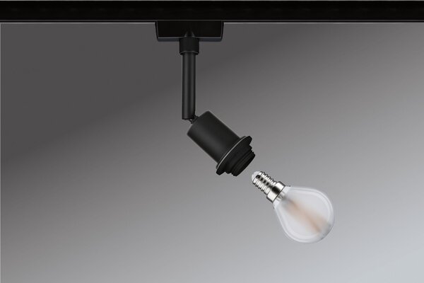 Paulmann 96913 DecoSystems spot, spot pro Urail systém, 1x20W E14, matná černá